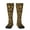 2 Black-2, variant on Autumn Plants Maple Tree Vintage Knee Socks, High Socks Long Stretchy Sock Women Knee High Stocking, Long Socks for Women