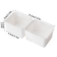 thumbnail image 3 of Super Oferta, Caja de almacenamiento con cajón abatible, compartimento pequeño, multifunción, para escritorio, papelería, suministros de oficina Akmoler, 3 of 8