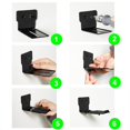thumbnail image 3 of Necvior Adjustable Length Speaker Wall Floating Holder for Superior Sound Stability, 3 of 8