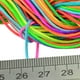 thumbnail image 2 of 30 Metros Cadena Oro Nylon Metálico de Cordón 1mm BLESIY  Cordón trenzado de nailon., 2 of 7