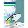 thumbnail image 4 of 1pc Automatic Sun/Rain Umbrella With Flower Print, Uv Protection, Elevated Aesthetics, Windproof, Foldable, Women's Characteristic Top-Grade Umbrella,, 4 of 5