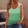 thumbnail image 2 of BLVB Tank Tops for Women 2024 V Neck Sleeveless T-Shirts Casual Loose Ladies Going out Dressy Blouse Tee, 2 of 4