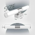 thumbnail image 1 of LED Vanity Lights, Modern Stainless Steel Bathroom Light Fixtures Over Mirror as Make Up Lighting Daylight Bath Wall Sconces Lamp, 1 of 6