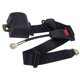 thumbnail image 3 of Adjustable 3-Point Truck Seat Belt, Universal Foldable Safety Belt, Black, Easy to Use, 3 of 5