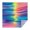 Colorful Striped Pattern, variant on Colorful Striped Pattern Square Tablecloth,Waterproof Square Table Cover,Wipeable Spillproof Washable Table Cover for Home Kitchen Party Decor 42"X42"(107x107cm)