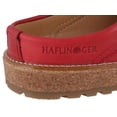 thumbnail image 5 of HAFLINGER Men Women Leather Clogs 'Travel Classic', red, 5 of 9