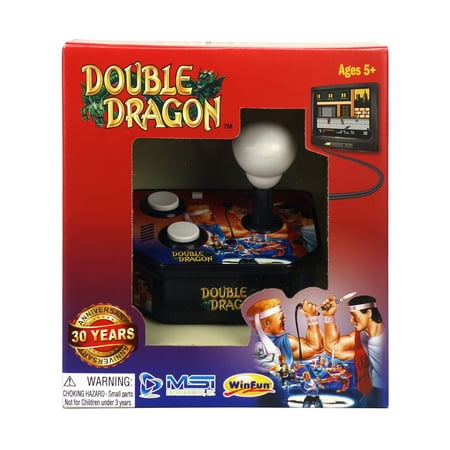MSI Entertainment Double Dragon TV Arcade System, Black