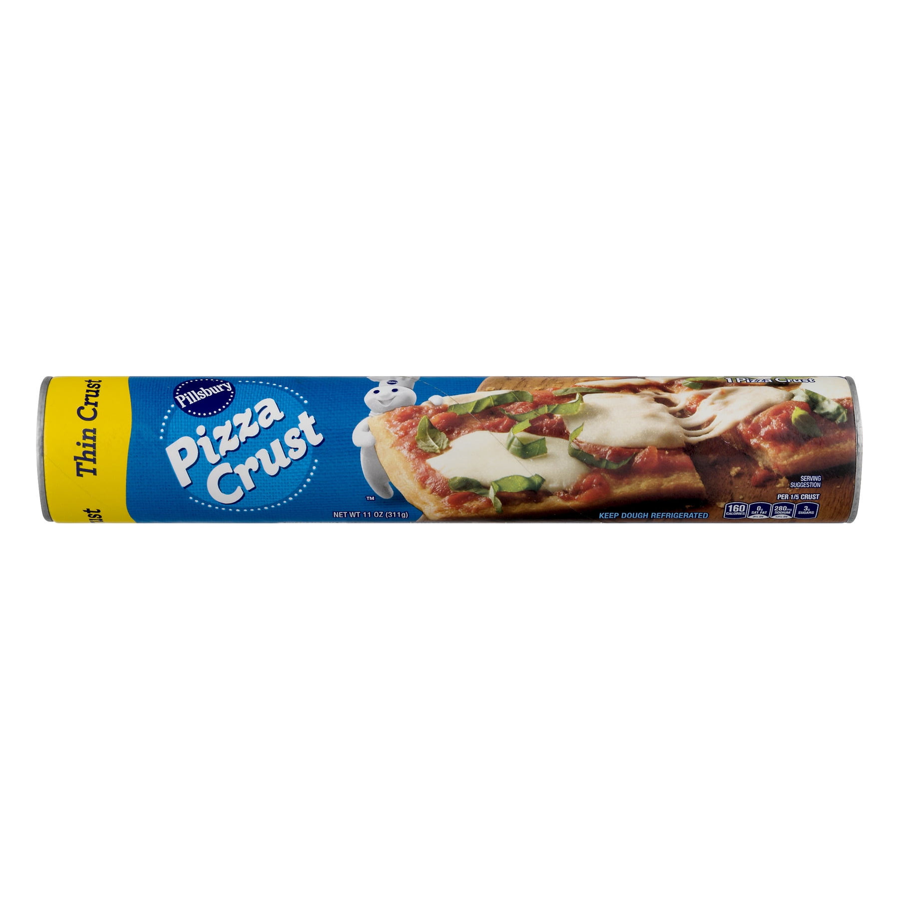Pillsbury Refrigerated Pizza Crust Thin Crust, 11 oz