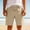 Khaki, variant on RYDCOT Mens Athletic Workout Shorts 5.5" Cotton Casual Shorts Elastic Waist Joggers Sports Sweatshorts with Pocket Khaki