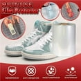 thumbnail image 1 of facefd 100Pcs Heat Shrinkable Film Multiuse Film Protector Protective Film for Shoes Monitors, 1 of 6