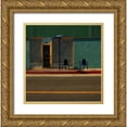 thumbnail image 1 of Labagnara, Roxana 15x15 Gold Ornate Wood Framed with Double Matting Museum Art Print Titled - Santa Monica Boulevard, 1 of 4