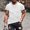 White, variant on Mens T Shirts Casual Short Sleeve Shirts Solid Color Crew Neck Loose Fit Tees Summer Tshirts for Men