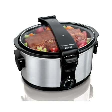 Hamilton Beach Stay or Go 7 Quart Portable Slow Cooker Model# 33472
