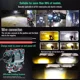 thumbnail image 5 of Faros Led Neblineros Para Motocicleta, Color Negro, 5 of 8