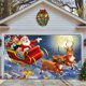thumbnail image 1 of Póster de Navidad Ganfancp Fondo Religioso para Puerta de Garaje invierno Exterior, 1 of 2