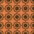 thumbnail image 1 of Ahgly Company Machine Washable Indoor Square Transitional Neon Orange Area Rugs, 4' Square, 1 of 1