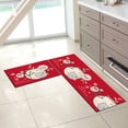 thumbnail image 3 of Openpig Kitchen Mats 2 Piece Set, Waterproof Kitchen Mats for Floor, Rug for Kitchen Floor Sink Area and Padded Kitchen Mat for Home Kitchen Decor, 3 of 4
