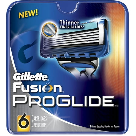 P & G Gillette Fusion ProGlide Cartridges, 6 ea