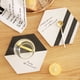 thumbnail image 4 of Sostenedor de Taza de Hexagonal Artículos Decorativos Ocasiones Amor Blanco negro, 4 of 9