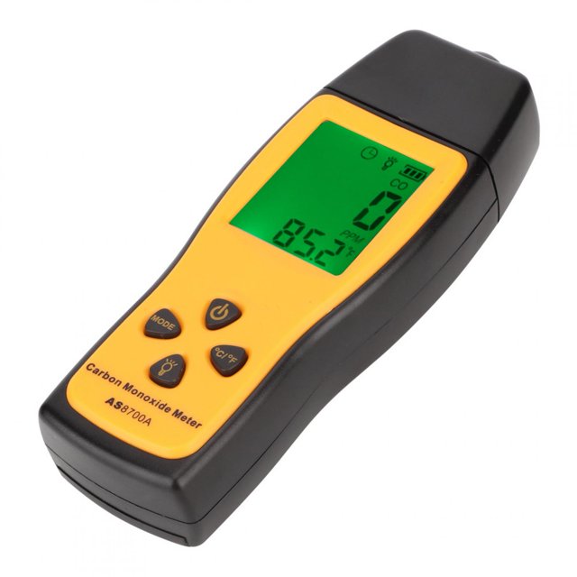 Hilitand CO Gas Monitor, Meter, Clear For Home