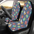 thumbnail image 2 of Cupcake Pattern Print Design 02 Universal Fit Car Seat Covers, 2 of 2