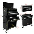 thumbnail image 4 of High Capacity Rolling Tool Chest with Wheels and Drawers, 8-Drawer Tool Storage Cabinet--BLACK, 4 of 4