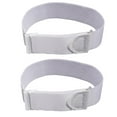 thumbnail image 4 of Mens Adjustable Elastic Shirt Sleeve Arm Garter Holder Armband Accessories - White, 4 of 4