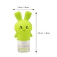 thumbnail image 2 of 3pcs Lotion Squeeze Bottle Rabbit Empty Lotion Squeeze Container Lotion Tube, 2 of 5