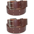 thumbnail image 1 of CTM® Kids' Leather Two Hole Jean Belt (Pack of 2), 1 of 3