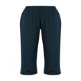 thumbnail image 2 of Pantalons Raccourcis en Coton et Lin pour Femmes Grande Taille avec Poches Coupe Ample Jambe Large Cheville, 2 of 5
