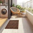 thumbnail image 4 of Yayeee Doormat for Inside 20"x32" Absorbent Low-Profile Washable Non-Slip Rubber Backed Entryway Rug, Brown Tribal Pattern, 4 of 8
