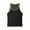 Black, variant on Yiaimeir Men's Classic White Tank Top With Contrasting Trim Breathable Cotton Sleeveless UnderTank Tops For Everyday Comfort,Size S-3XL