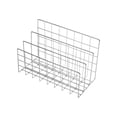 thumbnail image 1 of Btomtd Iron Metal Three Bookshelf Book Stand Desktop File Book Organization And Storage, 1 of 6
