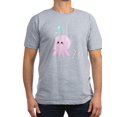 thumbnail image 1 of CafePress - Cute Pink Octopus T Shirt - Men's Fitted T-Shirt, 1 of 1