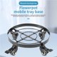 thumbnail image 3 of Toystoory Rodamiento de carga Rueda universal Soporte de flores móvil Polea Baño de pies de hierro forjado Rueda de barril de Toro de pie Maceta Jardín y Patio No.1 Toystoory HA024000-01, 3 of 6