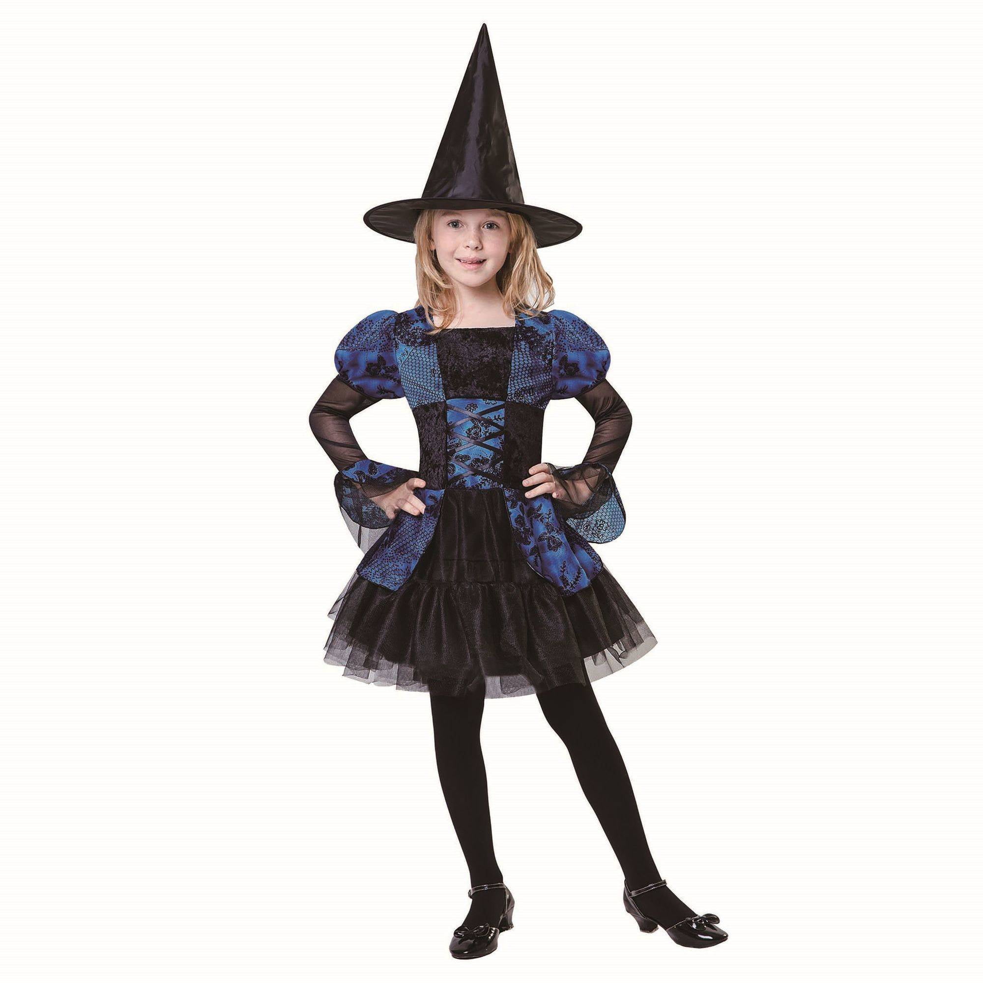 Blue Witch Child Halloween Costume