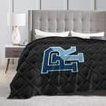 thumbnail image 4 of Uri University of Rhode Island Rams Fleece Blanket, Very Soft Microfiber Flannel Blanket for Couch Warm and Cozy for All Seasons, 4 of 6