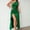 Green, variant on SwiftWear Elegant One-Shoulder Evening Gown for Women, Sleeveless Satin Formal Prom Dress with High Slit, Bodycon Cocktail Party Dress Nightclub Outfit, Red