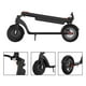 thumbnail image 5 of Scooter Eléctrico Plegable con Batería Extraíble Moboss X8 32km/h Negro, 5 of 7