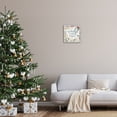 thumbnail image 5 of Santa Claus Nautical Beach Holiday Sandy Christmas Holiday Framed Art Print Wall Art, 17x17, 5 of 5