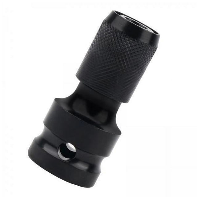 jinwen 2xImpact Pilote Choc Clé Conversion Bit Tête Matériel Portable Foret Mandrin Convertisseur Tournevis pour Clé à Rochet, 1/2 à 1/4 Étirement, 2 Pcs