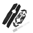 thumbnail image 3 of S SERENABLE Front Rear Footboard Auto Repair Part Foot Pedal Plate for Adv160 Black, 3 of 9