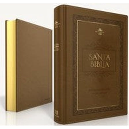 Biblia obsequios y premios RVR60c Marrón elegante
