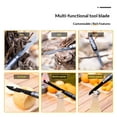 thumbnail image 5 of Bâton de Marche de Randonnée, Bâton de Survie Pliable en Aluminium Léger Multifonction pour Avion pour Femmes Hommes Aînés Camping Sac à Dos, 5 of 5