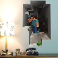 thumbnail image 1 of Minecraft Wall Stickers Kids Room Mining Graffiti Decoration 3d Cartoon Game Stickers Detachable, 1 of 1