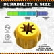 thumbnail image 5 of Dispensador de golosinas y juguete masticable SodaPup Industrial Dog Gear, 5 of 9