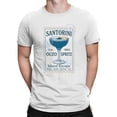 thumbnail image 2 of Santorini Ouzo Spritz Island Escape Men's T-shirt, 2 of 3