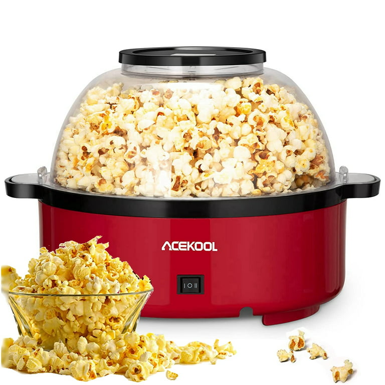 Popcorn Popper, 28cups Popcorn Machine with Stirring Rod