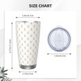 thumbnail image 4 of KLL Anchors Print 40oz Stainless Steel Insulated Car Cup with Spillproof Lid - Keep Your Drink Hot or Cold on the Go-Without Straw, 4 of 8