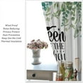 thumbnail image 5 of Rustic Farmhouse Kitchen Curtains Country Minimalist Condiment Fruit Vegetable Bakery Utensil Watercolor Blackout Drapes for Dining Room 26x84in,2 Panel Set, 5 of 6